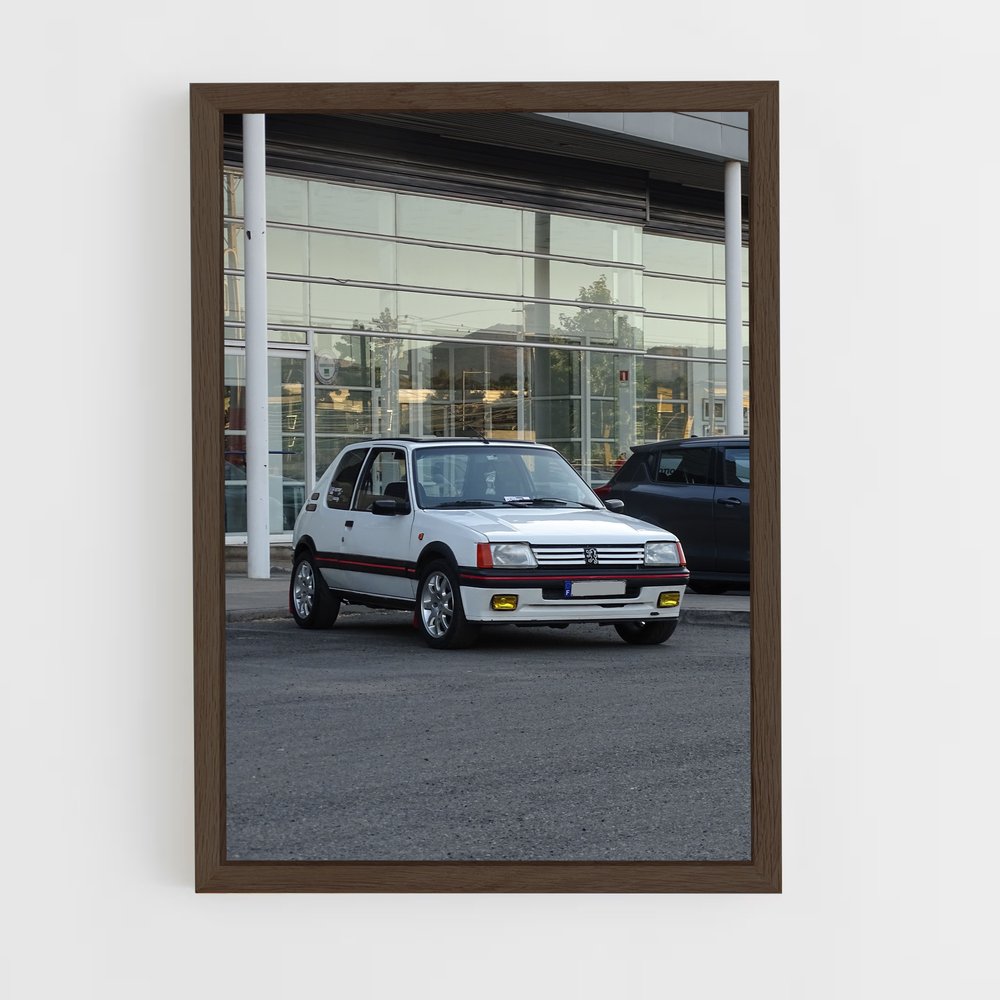Poster La 205 Enchantée – affiche Peugeot (vue 5)